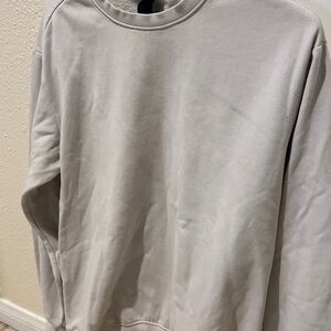 H&M Men's Light Gray Crewneck Sweater